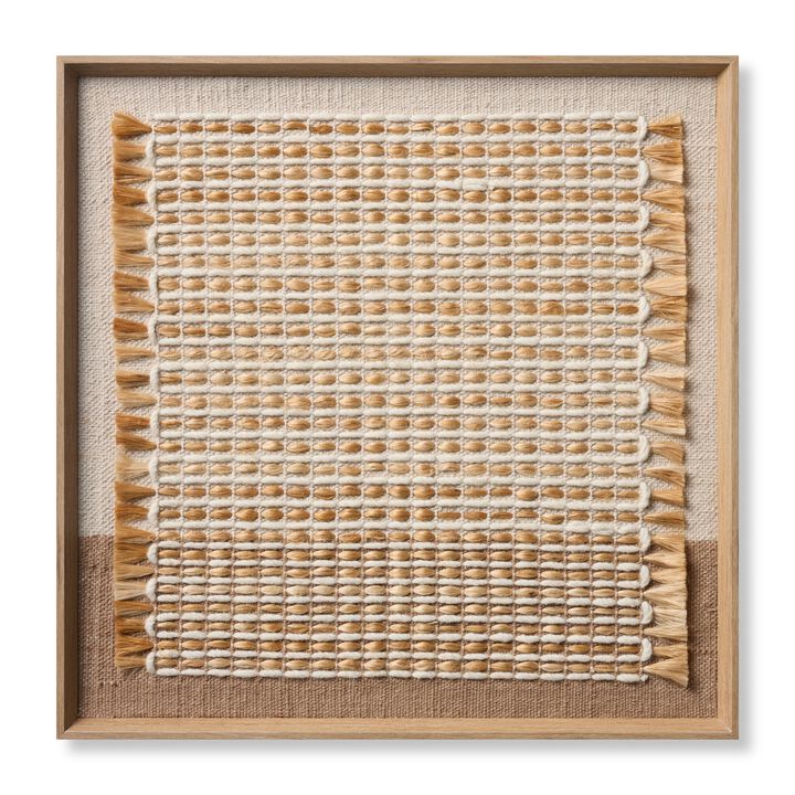 Shenandoah Beige/Brown 2'5"x2'5" Wall Art